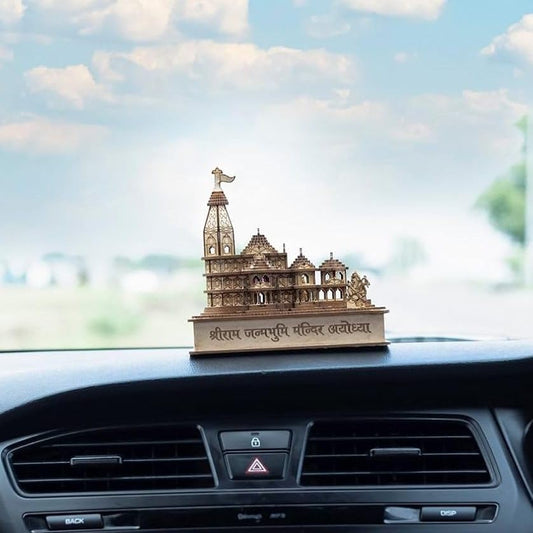 Ram Mandir Ayodhya Model for Car Dashboard